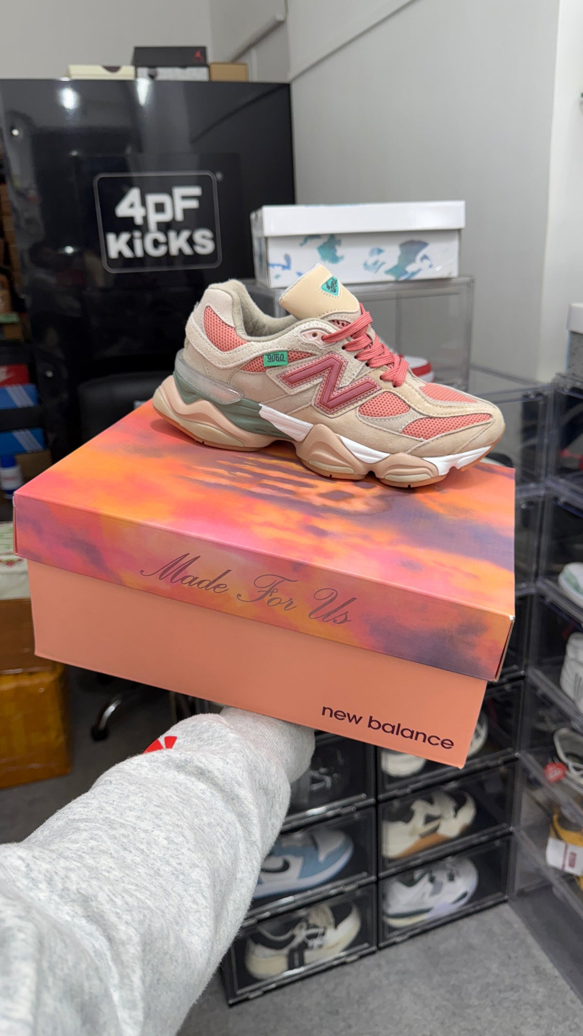 💗New Balance x Joe Freshgoods 9060 'Inside Voices Cookie Pink'