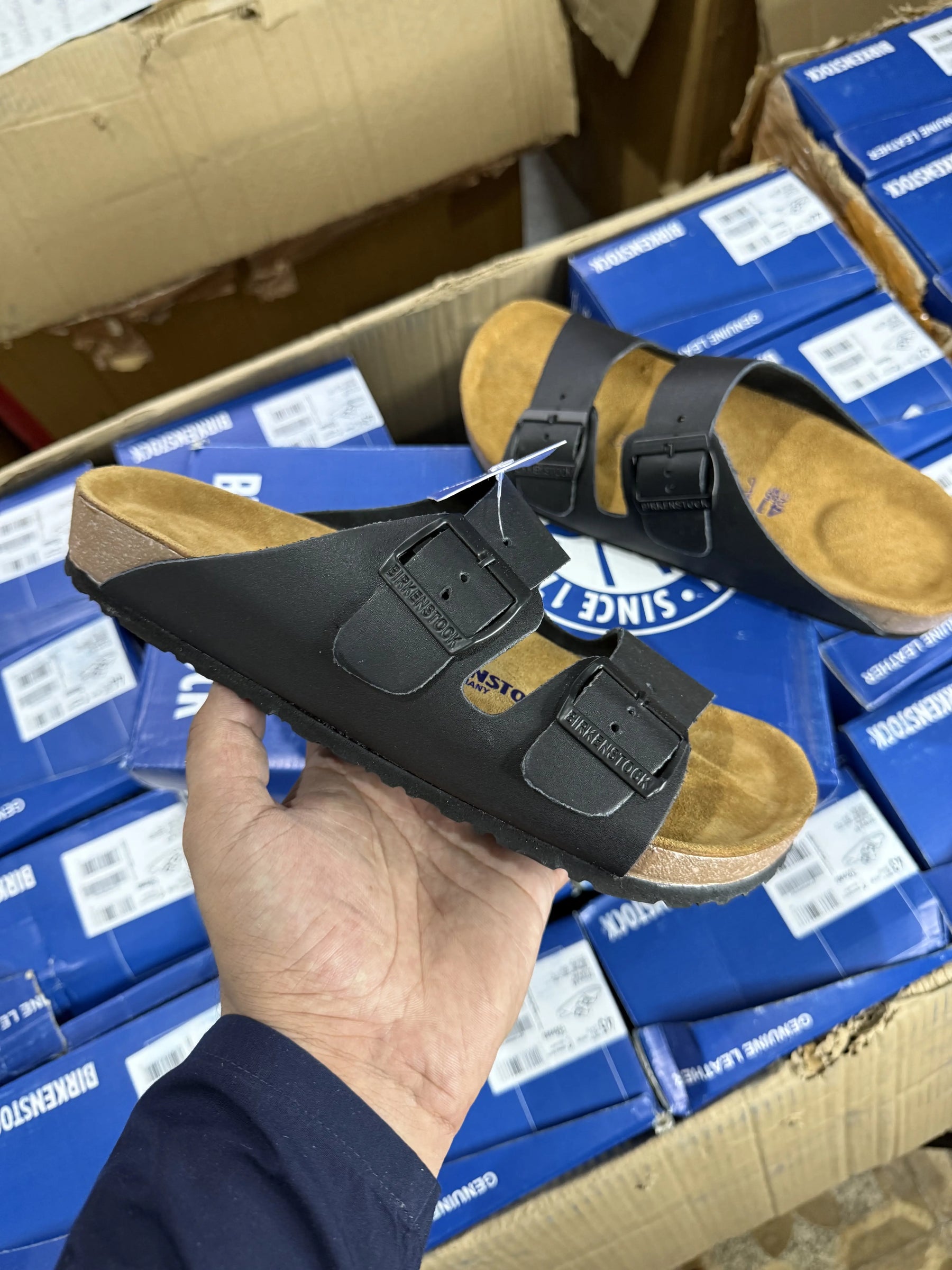 Birkenstock Arizona Black Leather