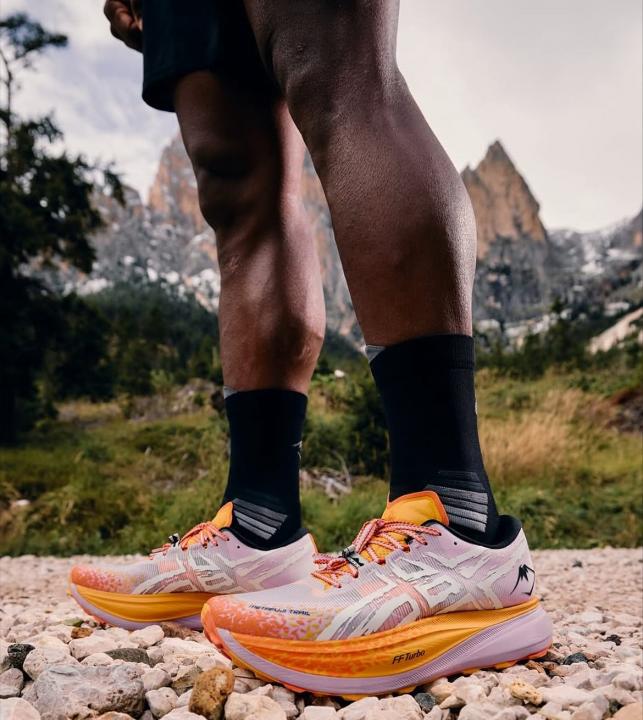 Asics Metafuji Trail White Orange