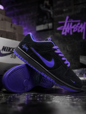 Nike Sb Dunk Low X Stussy Purple