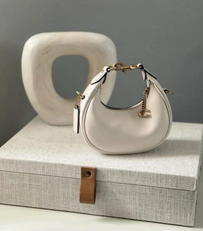 Coach Mini Jonie White Crossbody Bag