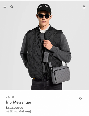 Louis Vuitton LV Virgil Abloh Trio Messenger Multi Crossbody Bag
