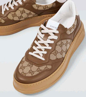 Guccci GG sneaker brown
