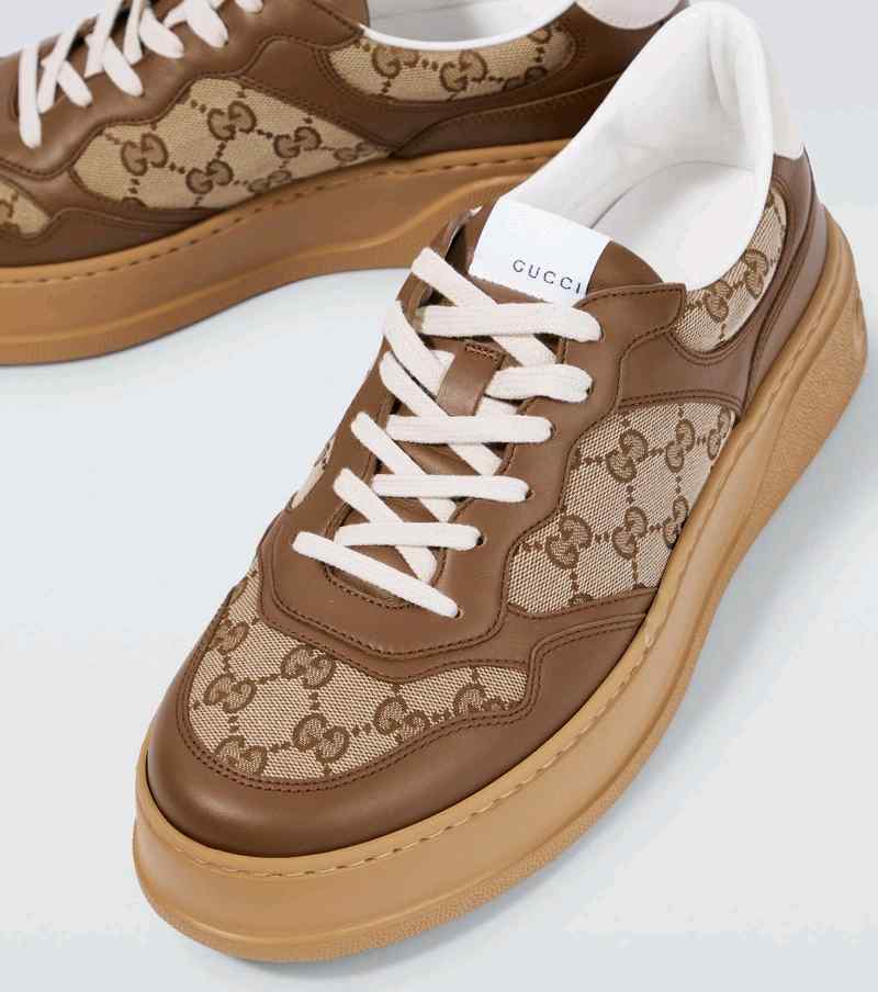 Guccci GG sneaker brown